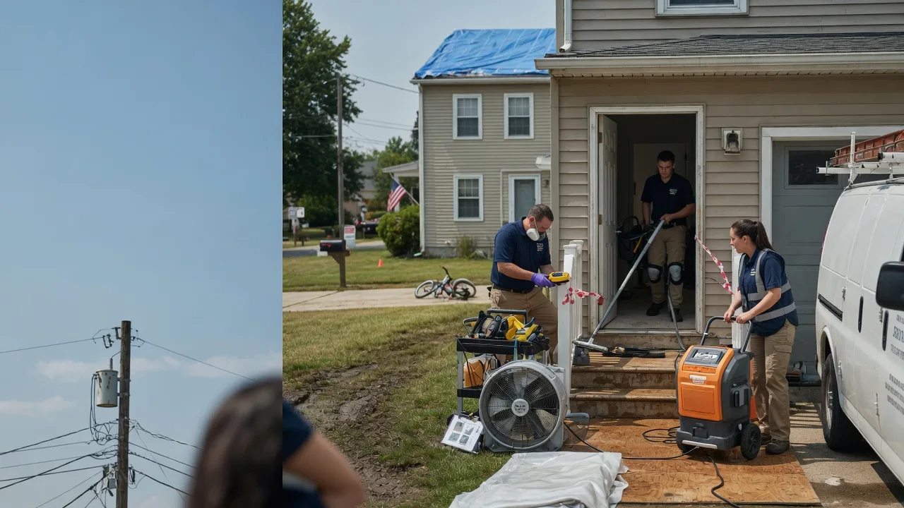 Water Damage Repair in Farmersville, TX near me